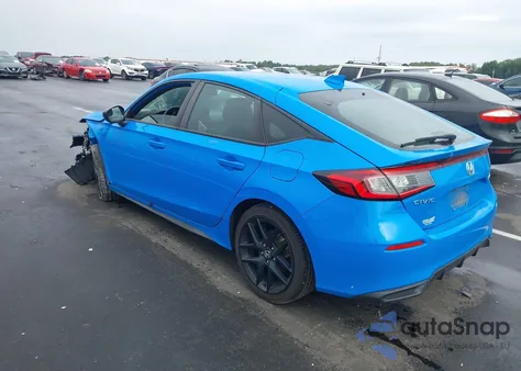 2022 Honda Civic Sport из США, поврежденный, VIN 19XFL2G80NE006727